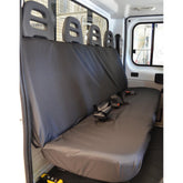 Citroen Relay Van 2006-2022 Chassis Cab Rear Seat Covers - Black